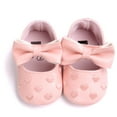 thumbnail image 3 of GERsome Soft Adorable Baby Shoes Baby Girl Bowknot Leater Shoes Anti-slip Soft Sole Toddler, 3 of 9