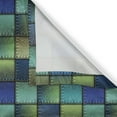 thumbnail image 4 of Ambesonne Colorful Valance Pack of 2, Modern Geometric Bohem, 54"X18", Blue Green, 4 of 5