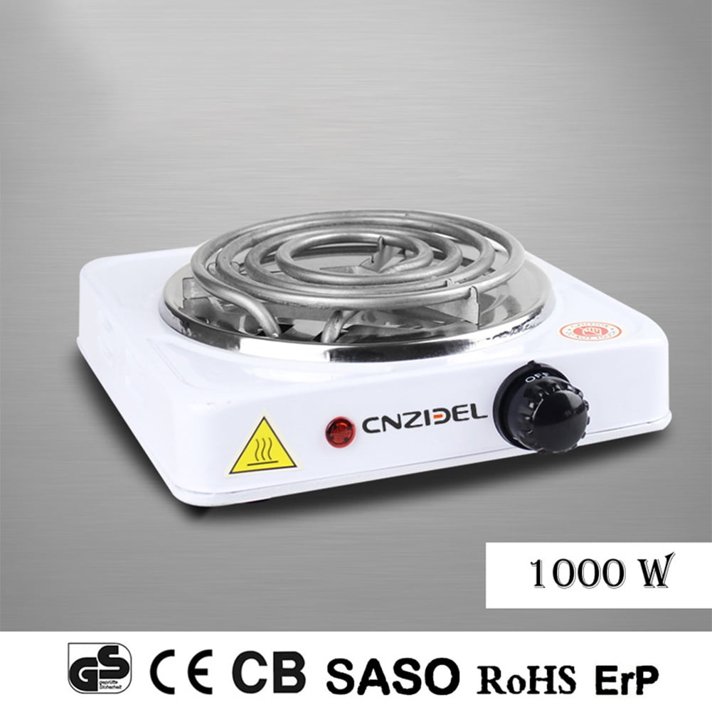 1000 Watt Single Burner Electric Hot Plate Burner 1000 Watt Stainless