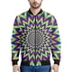 thumbnail image 3 of Chaqueta con cremallera con estampado 3D de degradado psicodélico para hombres, sudaderas de gran tamaño, chaquetas bomber de manga larga para primavera y otoño para mujeres, 3 of 5