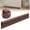 A, variant on Door Draft Stopper, Door Sweep for Bottom of Door, Weather Stripping Door Seal Gap Filler Bottom Blocker Soundproof Cold Air Insulation Save Energy Installs Quickly (Black, 1.1*39in)