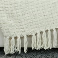 thumbnail image 6 of Home Soft Things Space Yarn Throw - String/Ivory - 60" x 80" Jumbo, 6 of 7