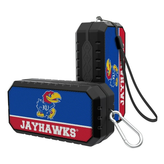 Kansas Jayhawks End Zone Water Resistant Bluetooth Speaker