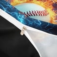 thumbnail image 3 of Erosebridal Baseball Sport Theme Queen Duvet Cover Set,Boys Ball Game Bedding For Ball Lovers 3pcs,No Comforter,Reversible, 3 of 5