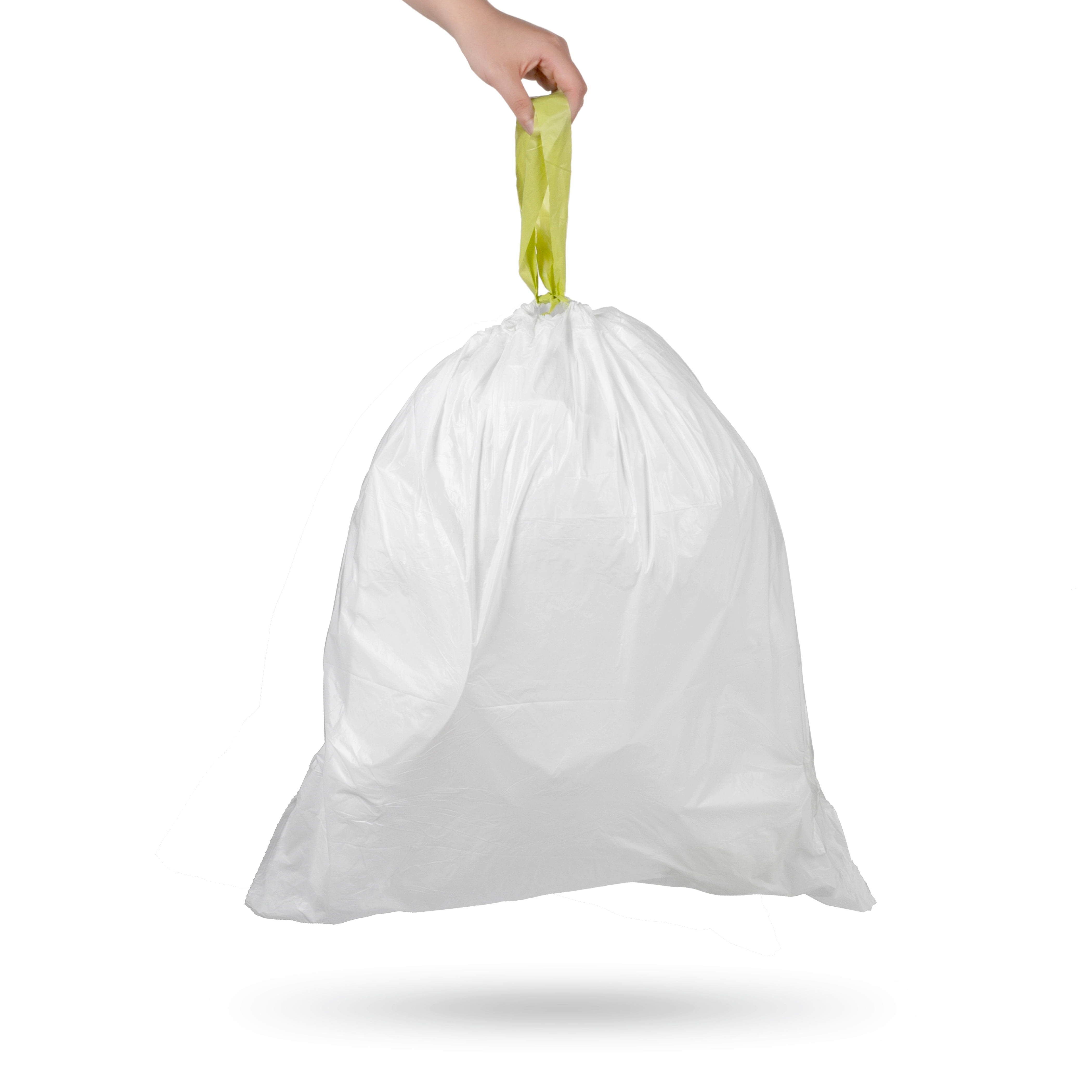 Nine Stars Bathroom Trash Bags, 6 Gallon Heavy-Duty Drawstring Trash Bags, 30 Count'