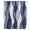 Blue, variant on Gray Stripes Sheer Curtains 84 Inch Length, Light Filtering Voile Curtain Panel, Vintage Farmhouse Greyish Ripple Pattern Rod Pocket Drapes Window Treatments for Living Room Bedroom 52"x84"