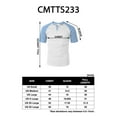thumbnail image 6 of H2H Men's Casual Slim Fit Short Sleeve Henley Shirt Raglan Baseball T-Shirts Tee (CMTTS233), 6 of 6