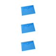 thumbnail image 4 of Sidaley 10 piezas Práctico organizador de carpetas a prueba de agua para organización Almacenamiento portátil transparente azul transparente Type1 NO1, 4 of 6