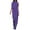 Purple, variant on Solid Color Jumpsuit Straight Pants And Exquisite Design Body Suit for Tall Women Elegant for Women Jumpsuits Jumpsuit for Women Summer Pin up Jumpsuit Fitted Bodysuit Outfits for Women Sweater