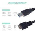 thumbnail image 2 of USB 3.0 MICROB CABLE Power Charger Data SYNC Cable Cord For Galaxy Not, 2 of 9