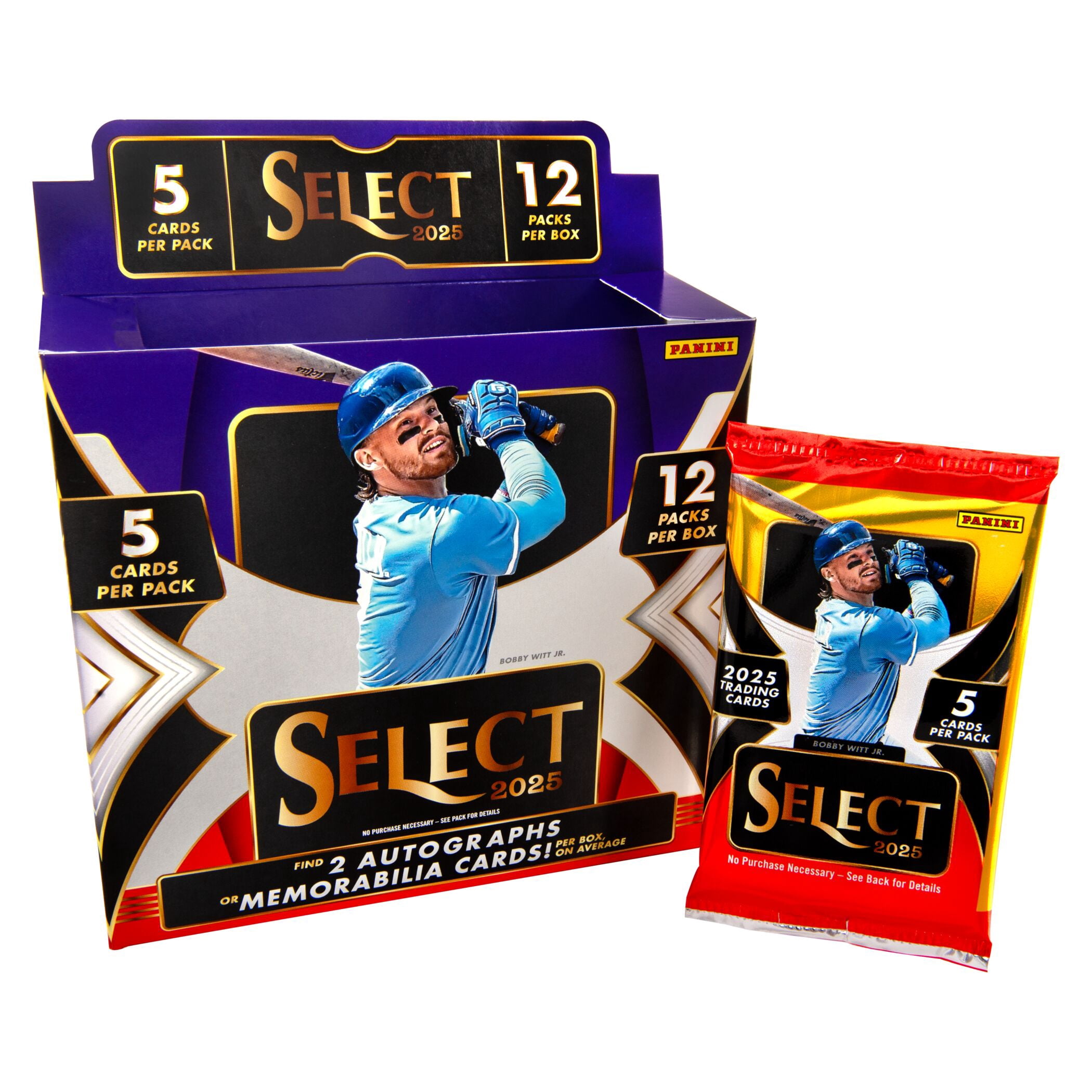 2025 Panini Select Baseball Trading Cards Hobby Preferred Box