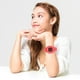 thumbnail image 5 of EeaseMX Reloj electrónico digital elegante con pulseras noctilucentes coloridas e impermeables para mujeres y hombres (rojo), 5 of 8