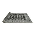 thumbnail image 2 of Ahgly Company Indoor Square Abstract Gray Modern Area Rugs, 7' Square, 2 of 4