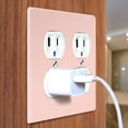 thumbnail image 3 of WIRESTER 2-Gang Duplex Outlet Wall Plate/Switch Plate Cover, Solid Pink, 3 of 6
