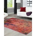 thumbnail image 3 of Rugs.com Haerfest Collection Rug – 4' x 6' Multi Low Rug Perfect For Entryways, Kitchens, Breakfast Nooks, Accent Pieces, 3 of 6