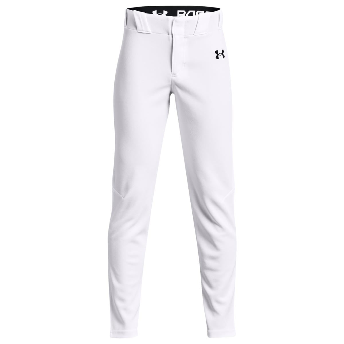 New Men's UA Clean Up Piped Baseball Pant Style 128096 077 Grey with Navy 
