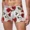 White, variant on Fashion-Forward Men's White Animal Pattern Boxer Shorts Premium Cotton Underpants with Eye-Catching Prints