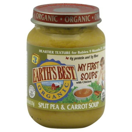 Hain Celestial Group Earths Best Organic My First Soups Soup, 6 oz