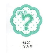 It's A ? Cake Decoration Edible Frosting Photo Sheet
