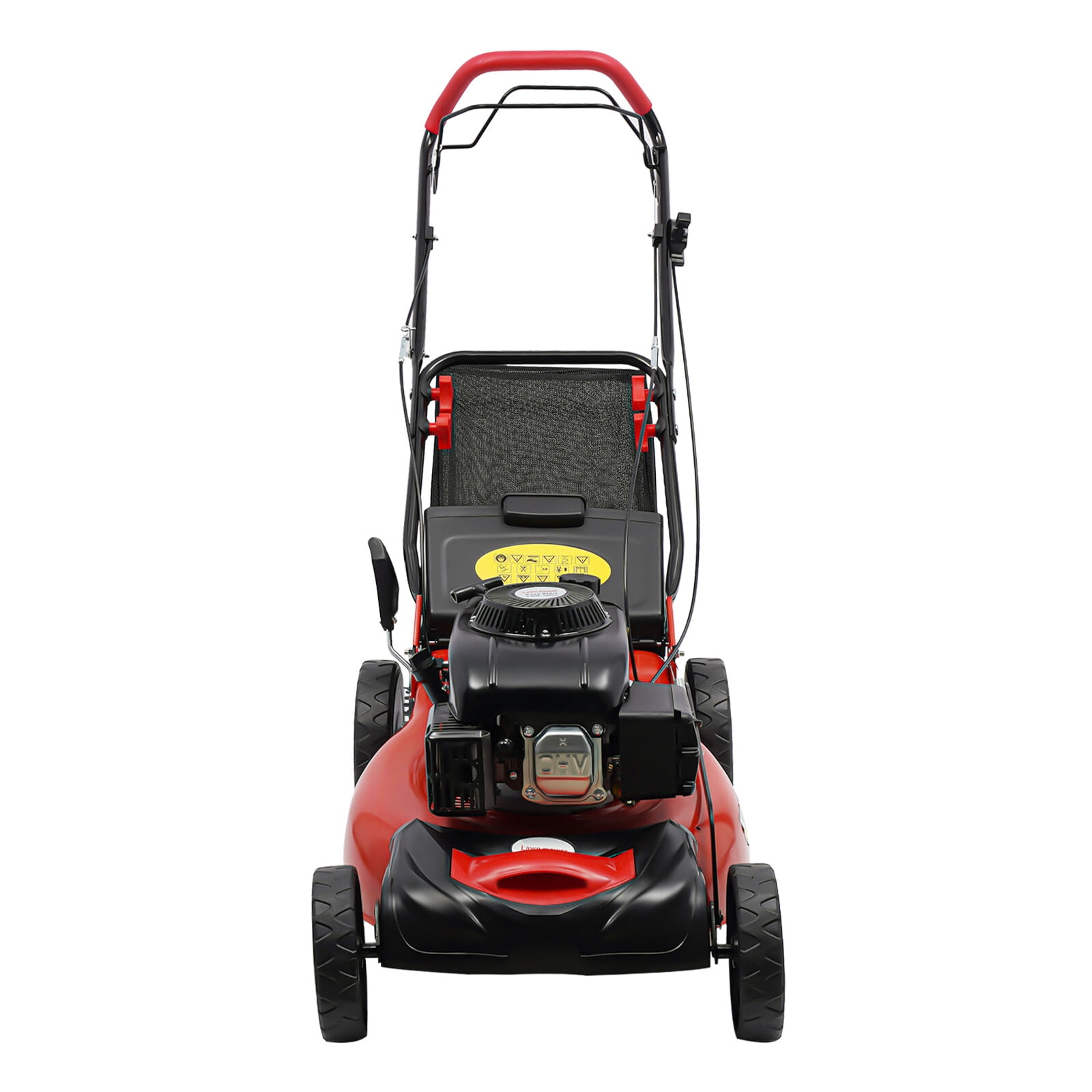 140cc High Wheel FWD Gas Walk Behind Self Propelled Lawn Mower 1.6L, 2800rpm, Self-propelled Gas Lawn Mower