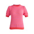 thumbnail image 3 of Free Assembly Women’s Pullover Sweater with Puff Sleeves, Lightweight, Sizes XS-XXL, 3 of 5