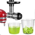 thumbnail image 1 of TrueNorth Slow Juicer Fruit And Vegetable Juice Extractor Citrus Squeezer For All Kitchenaid Blenders - Juicer Accessory, 1 of 5