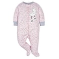 thumbnail image 4 of Pijama enterizo Sleep 'N Play para bebé niña Gerber, Cloudy, 0 a 3 meses, 4 of 7