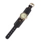 thumbnail image 1 of FELTECHELECTR reloj de piel de vaca auténtica, estilo vintage, romano, estilo casual, de cuarzo, creativo, para mujer (negro)., 1 of 2