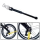 thumbnail image 5 of Pata de cabra para bicicleta plegable de 14 pulgadas, soporte de apoyo para bicicleta, antideslizante, para estacionamiento trasero Negro, 5 of 9