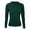 Dark Green, variant on Fgnfyis Womens Long Sleeve Tops Stretch Crewneck Ribbed T Shirt Fitted Casual Basic T Shirts for Women Red M