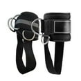 thumbnail image 1 of 1 Pair Ankle Straps for Cable Machine Fitness Hook and Loop Ankle Cuffs with Reinforced D Rings for Leg Glute Hip Workouts, 1 of 12
