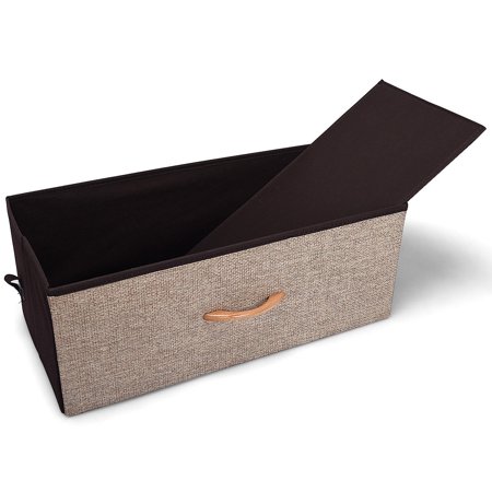 4 Drawer Fabric Storage Organizer Unit Side Table Dresser Cabinet