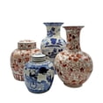 thumbnail image 2 of Chinese Red Coral Porcelain Jar 10"H - Oriental Furniture Warehouse, 2 of 4