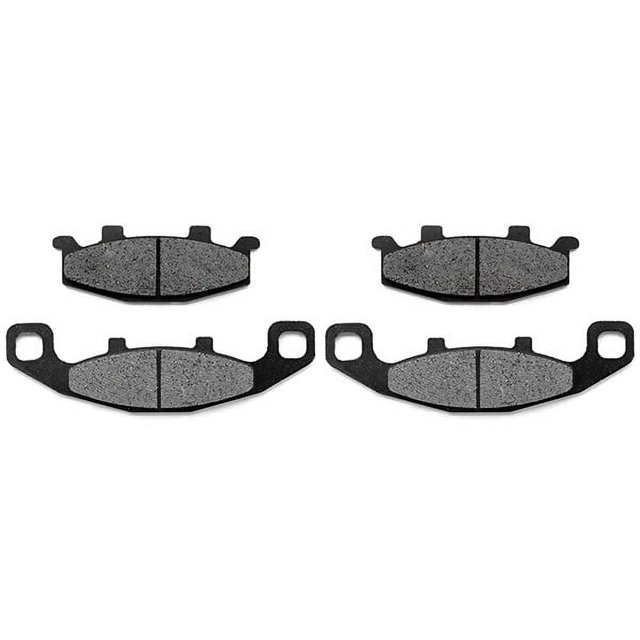 KMG Front Brake Pads Compatible with 1994-2006 Kawasaki ZG1000 Concours - Non-Metallic Organic NAO Brake Pads Set