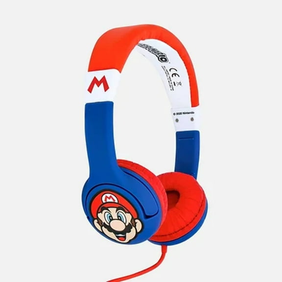 Super Mario Blue Kids Headphones (EUR)