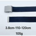 thumbnail image 5 of une Ceinture En Toile Marron De 120 Cm Pour Hommes Et Femmes, Sangle De 3,8 Cm, Boucle Automatique, Jeans, Ceinture Perfore Dcontracte, 5 of 5
