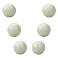thumbnail image 1 of Pack Of 6 Luminous Golf Balls Fan Golf Ball Training Balls Accessory, 1 of 6