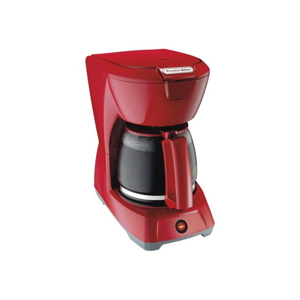 Proctor Silex 43603 - Cafetière - 12 Tasses - Rouge