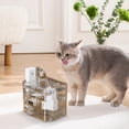 thumbnail image 4 of Large Capacity Pet Water Fountain - 50oz Automatic Drinking Fountain for Cats & Small Dogs - Quiet Circulating Pump with Triple Filter & Easy Clean Design, 4 of 5