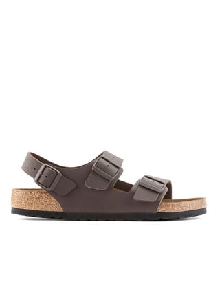 Birkenstock Womens Cocoa Nubuck Soft Footbed Custom Golf Sandals