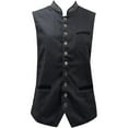 thumbnail image 4 of Camiseta sin mangas con cuello en V para hombre, disfraz de Oktoberfest, chaleco de moda, chaleco tradicional de tallas grandes, traje elegante, traje de fiesta elegante para boda, blusa para hombre, 4 of 4