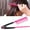Hot Pink, variant on DPTALR Combs V Type Hair Straightener Hair Style Styling Tools Hairdressing DIY Salon