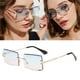 thumbnail image 2 of Gafas de terre para mujer de la 3pcs Lente teñida metal UV 4 Gafas, 2 of 9