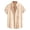 Khaki, variant on Men's Casual Loose Fit Short Sleeve Printed Shirt for Everyday Wear from Men Shirts 2 Blue S