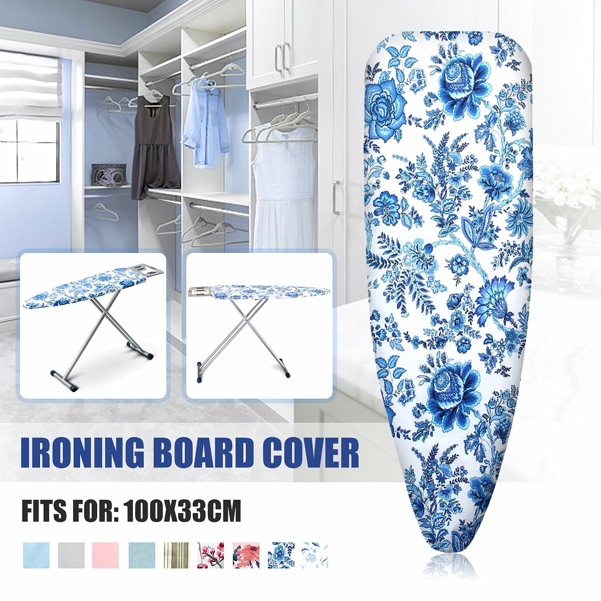Replacement Ironing Board Cover for Ironing Board Size of 100x33cm(39.4