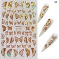 thumbnail image 2 of Pegatinas para uñas, calcomanías para uñas, hojas de verano, manicura DIY, 2 of 4