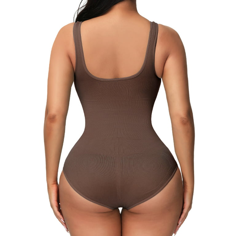 SHAPERIN Women Full Body Shaper Tummy Control Slimming Sheath Butt Lifter  Push Up Thigh Slimmer Abdomen Bodysuit Shapewear 