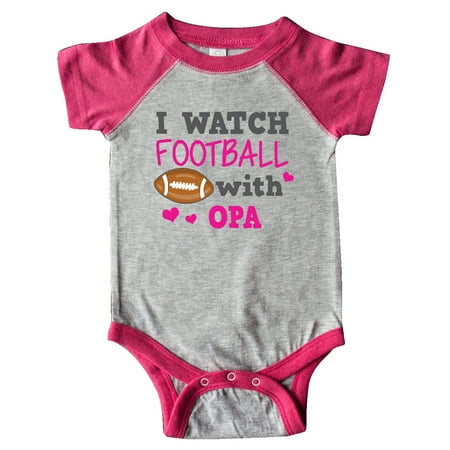 

Inktastic I Watch Football with My Opa Gift Baby Girl Bodysuit