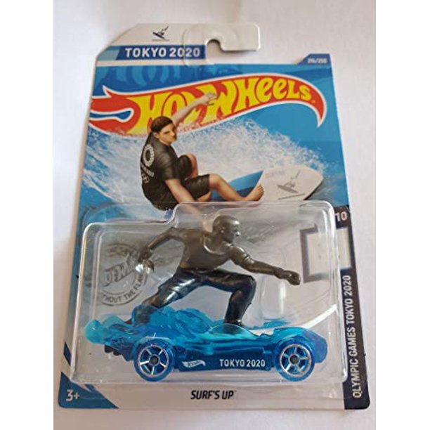 Hot Wheels Surf S Up Blue Olympic Games Tokyo Surfing Walmart Com Walmart Com