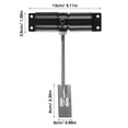 thumbnail image 2 of MasteelfCA 2 Pcs Fermeture Automatique de Porte Ressort Ajustable Charnière de Sécurité, 2 of 8